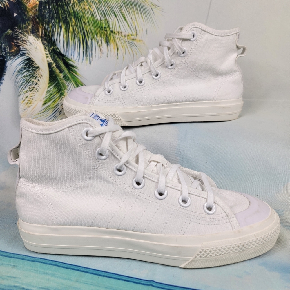 Adidas Nizza Trek White Gum Womens 6.5